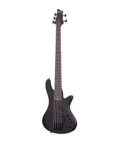 Bajo eléctrico Schecter Stiletto Stealth - -Negro Satinado