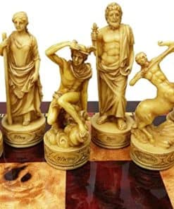 Juego de ajedrez de mitología de dioses griegos - Conjunto