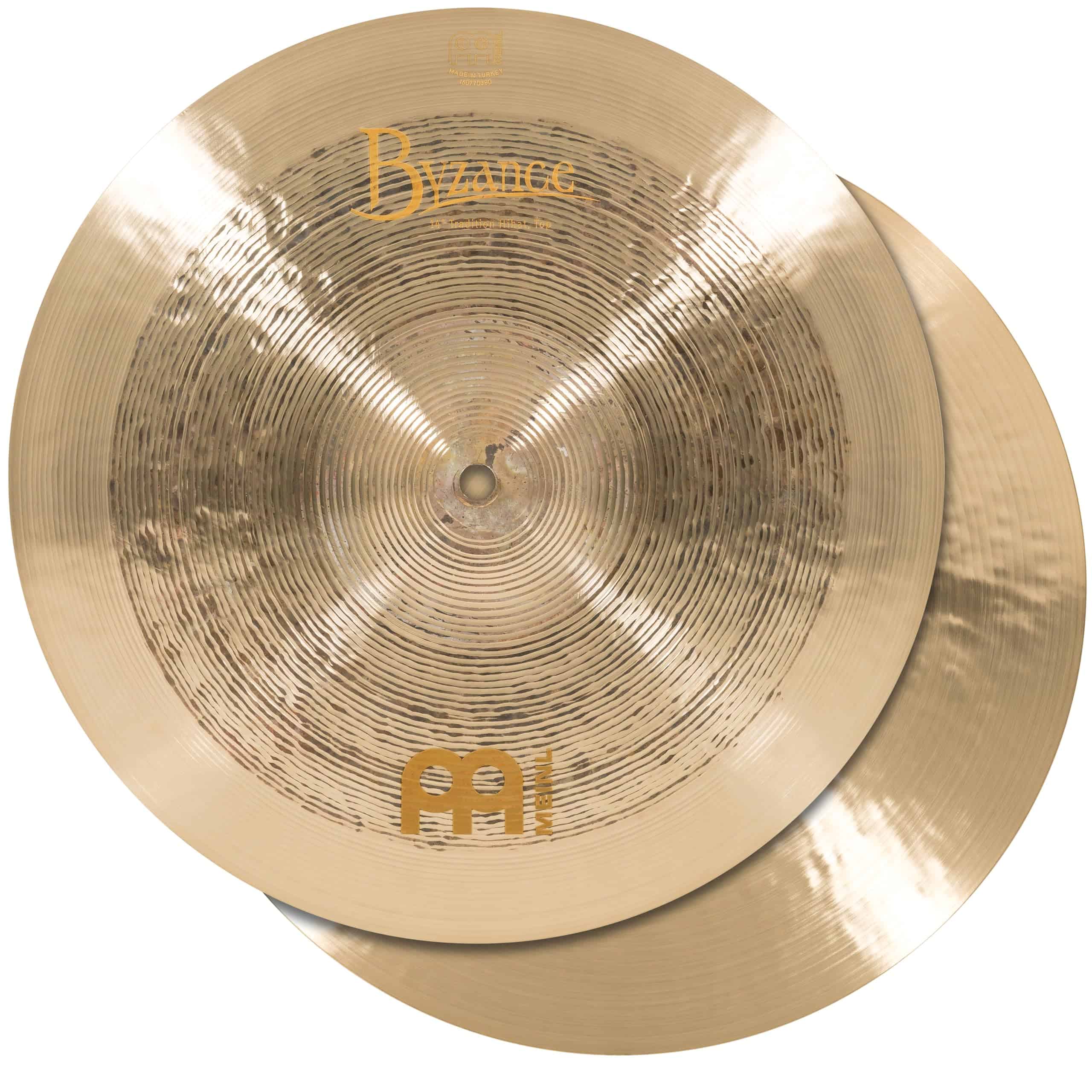 Platillos Hi-Hat Meinl Cymbals B14TRH Byzance Jazz de 14
