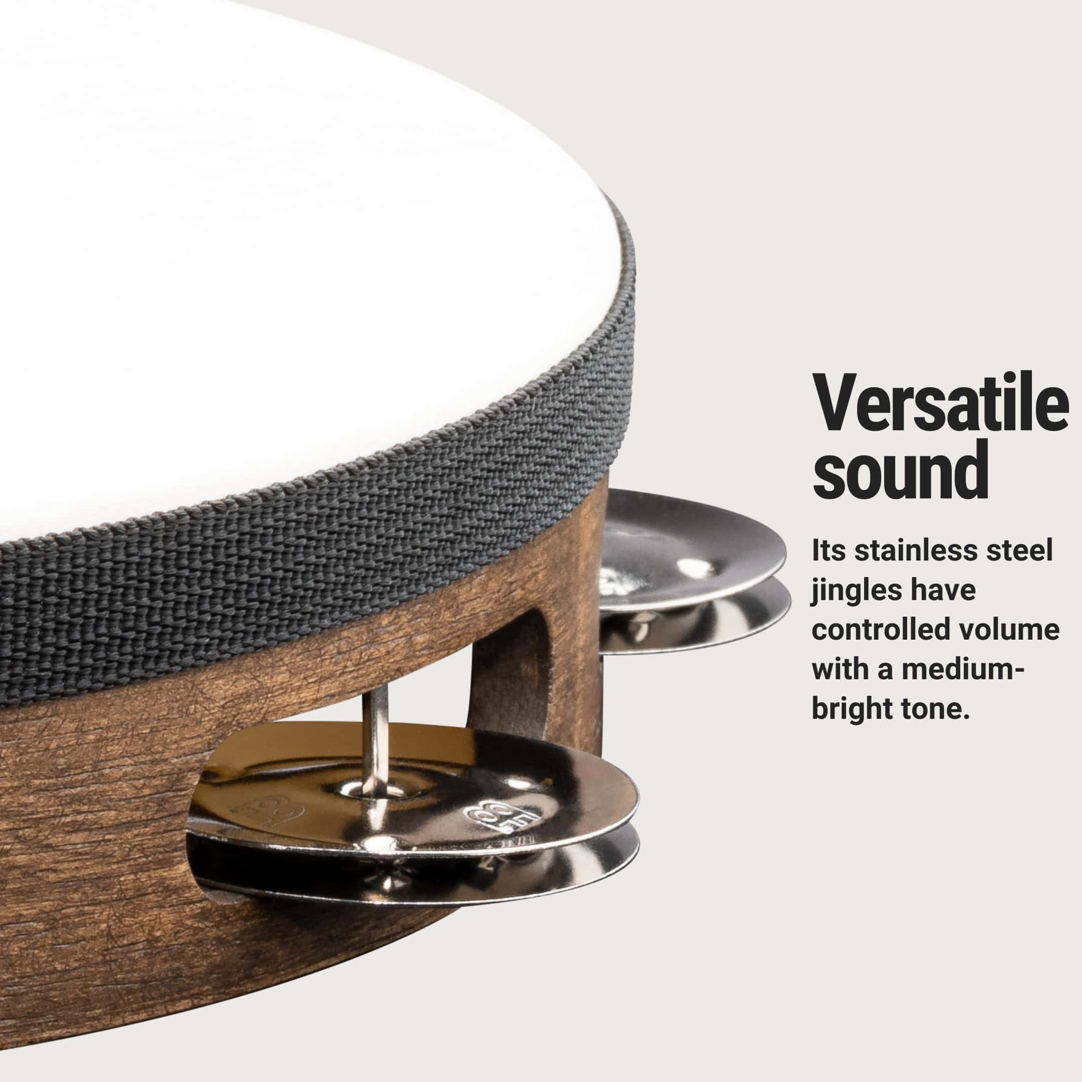Pandereta de Madera con Platillos de Acero Inoxidable Meinl - Imagen 4