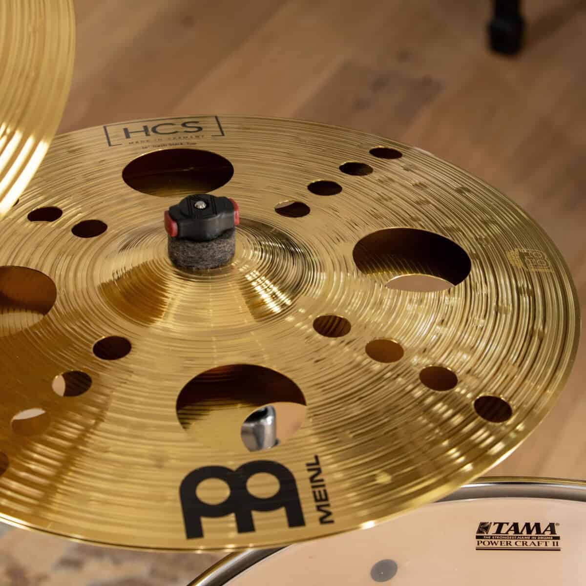Par de Platillos Trash Stack Meinl de 16" con Agujeros - - Imagen 7