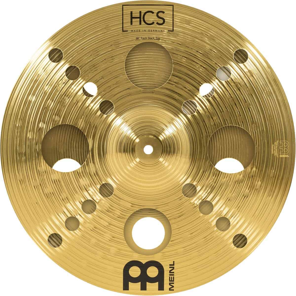 Par de Platillos Trash Stack Meinl de 16" con Agujeros -