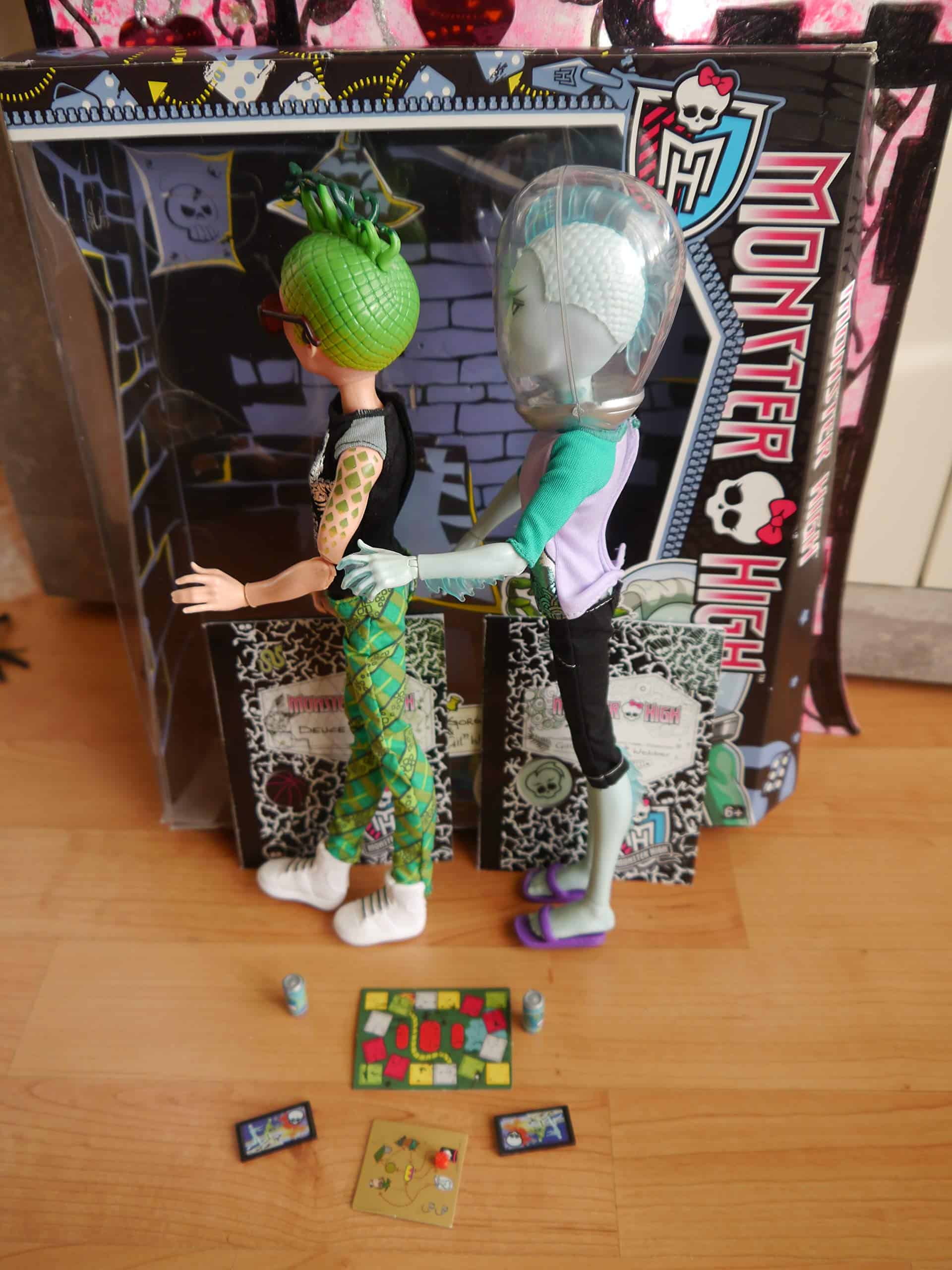 Monster High Mansters 2-pack Gil Webber y Deuce Gorgon - Imagen 5