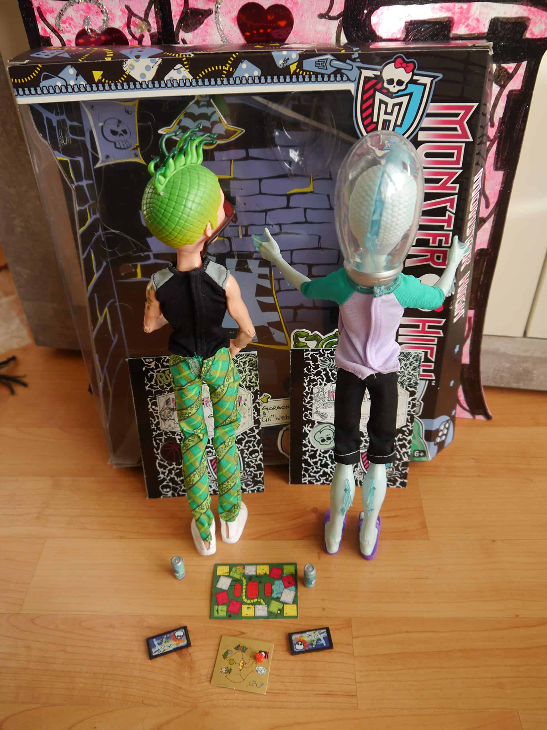 Monster High Mansters 2-pack Gil Webber y Deuce Gorgon - Imagen 6