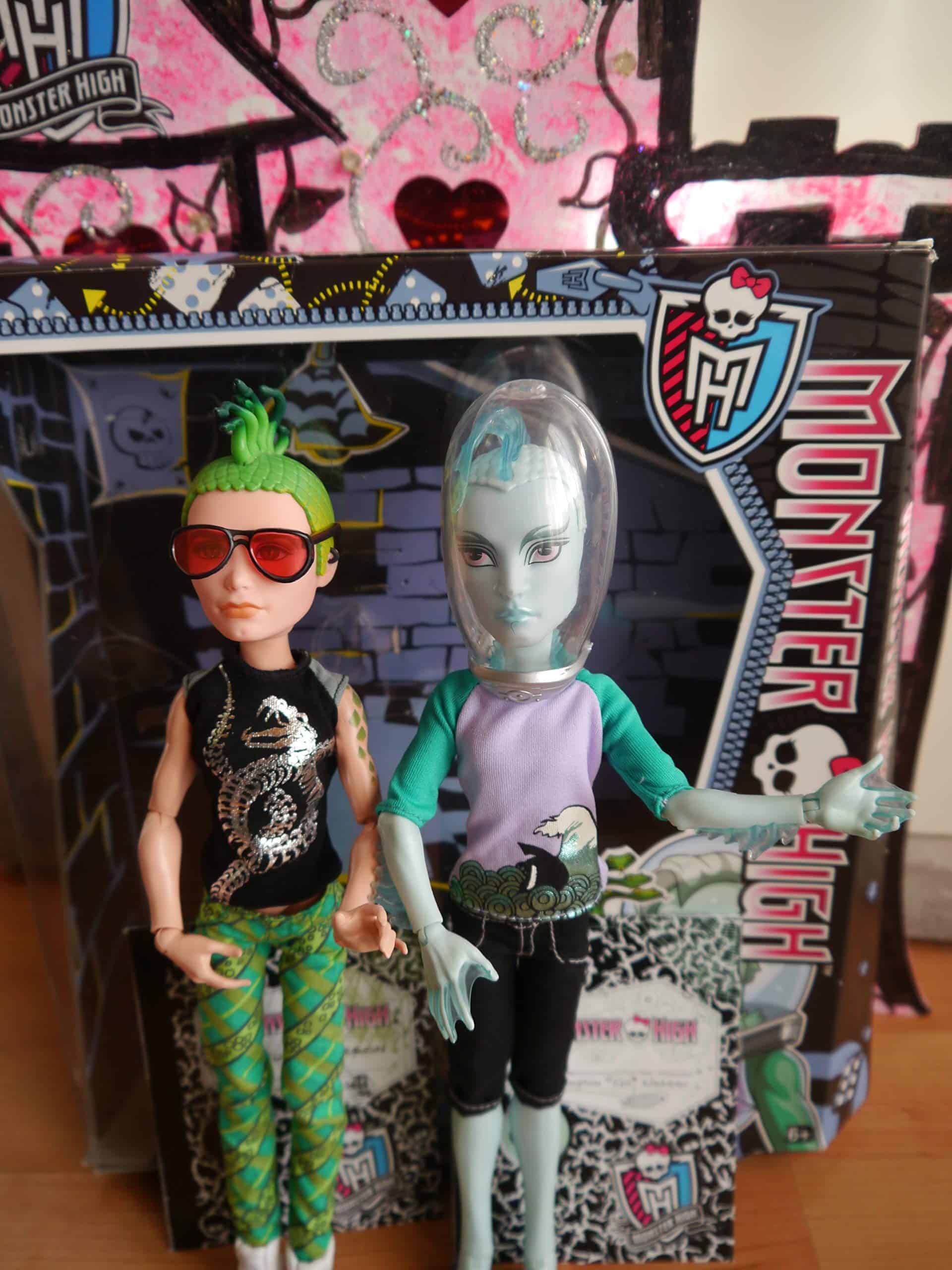 Monster High Mansters 2-pack Gil Webber y Deuce Gorgon - Imagen 3