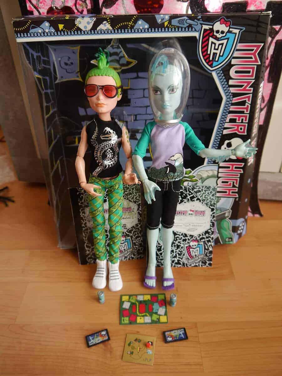 Monster High Mansters 2-pack Gil Webber y Deuce Gorgon
