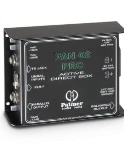 Caja directa activa profesional Palmer, Negro (PAN02PRO)