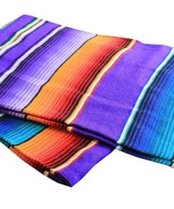 Manta Mexicana Del Mex (Extra Grande, Morado)