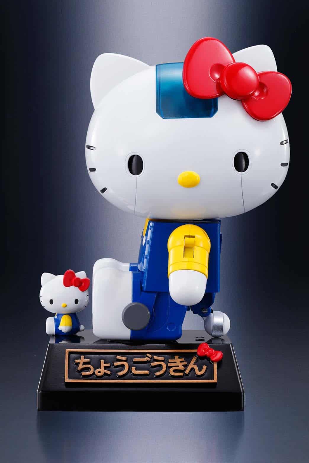 Bandai Tamashii Nations Chogokin Hello Kitty (Ver. Azul) - Imagen 4