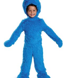 Disfraz de Cookie Monster Extra Deluxe de Peluche, (12-18