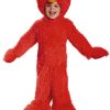 Disfraz de Elmo Extra Deluxe de Peluche, Talla Mediana