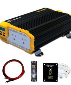 Inversor de Potencia Krieger de 1100 W 12V con Doble Salida
