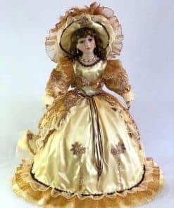 Muñeca de Porcelana con Paraguas de 26 pulgadas Estilo