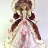 Muñeca Paraguas de Porcelana Estilo Victoria de 26"