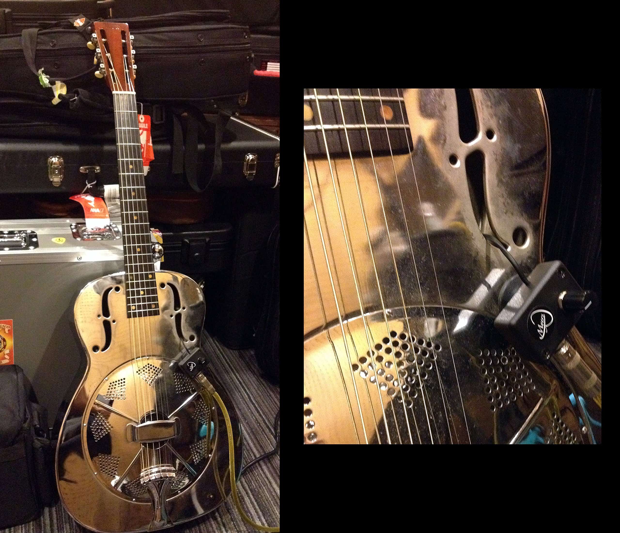 Myers Pickups Dobro Round Neck Resonator Guitar Pickup con - Imagen 6