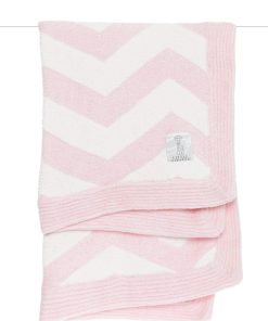 Manta Little Giraffe Dolce Chevron 29" x 35", Rosa