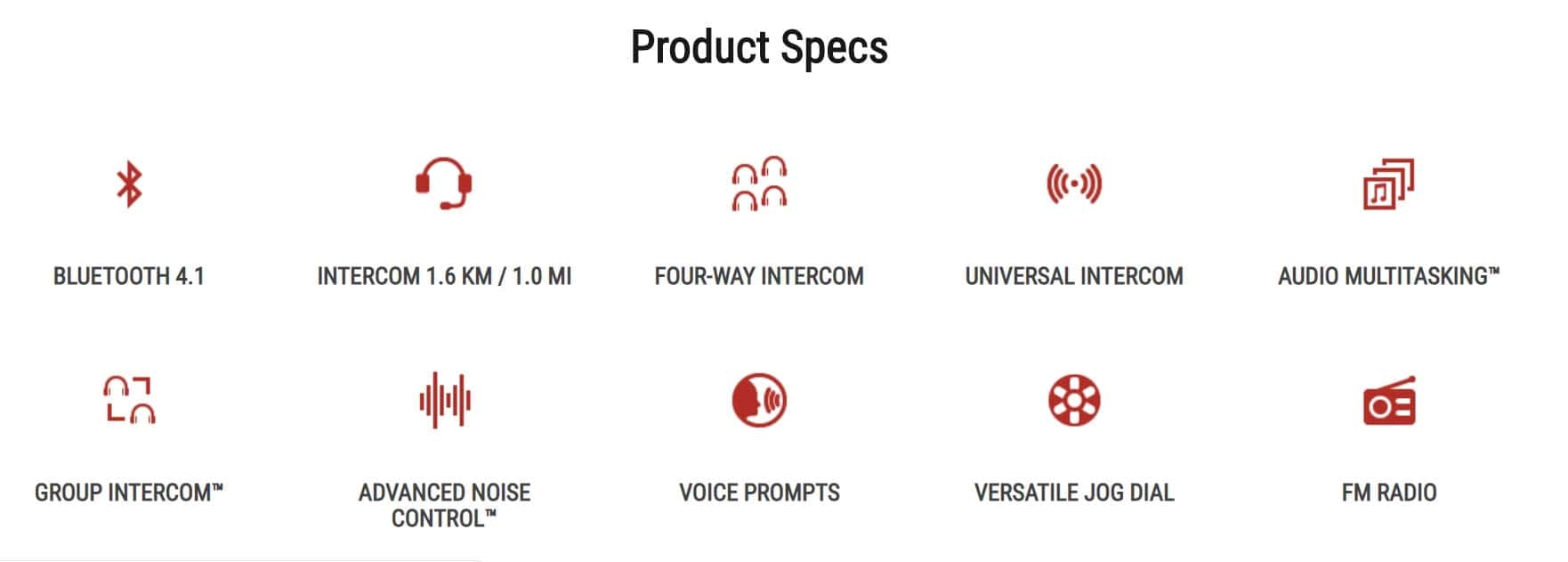 Sena 10S-01 Sistema de Comunicación para Cascos de - Imagen 10