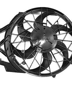 Ensamble de Ventilador de Radiador y Condensador Doble