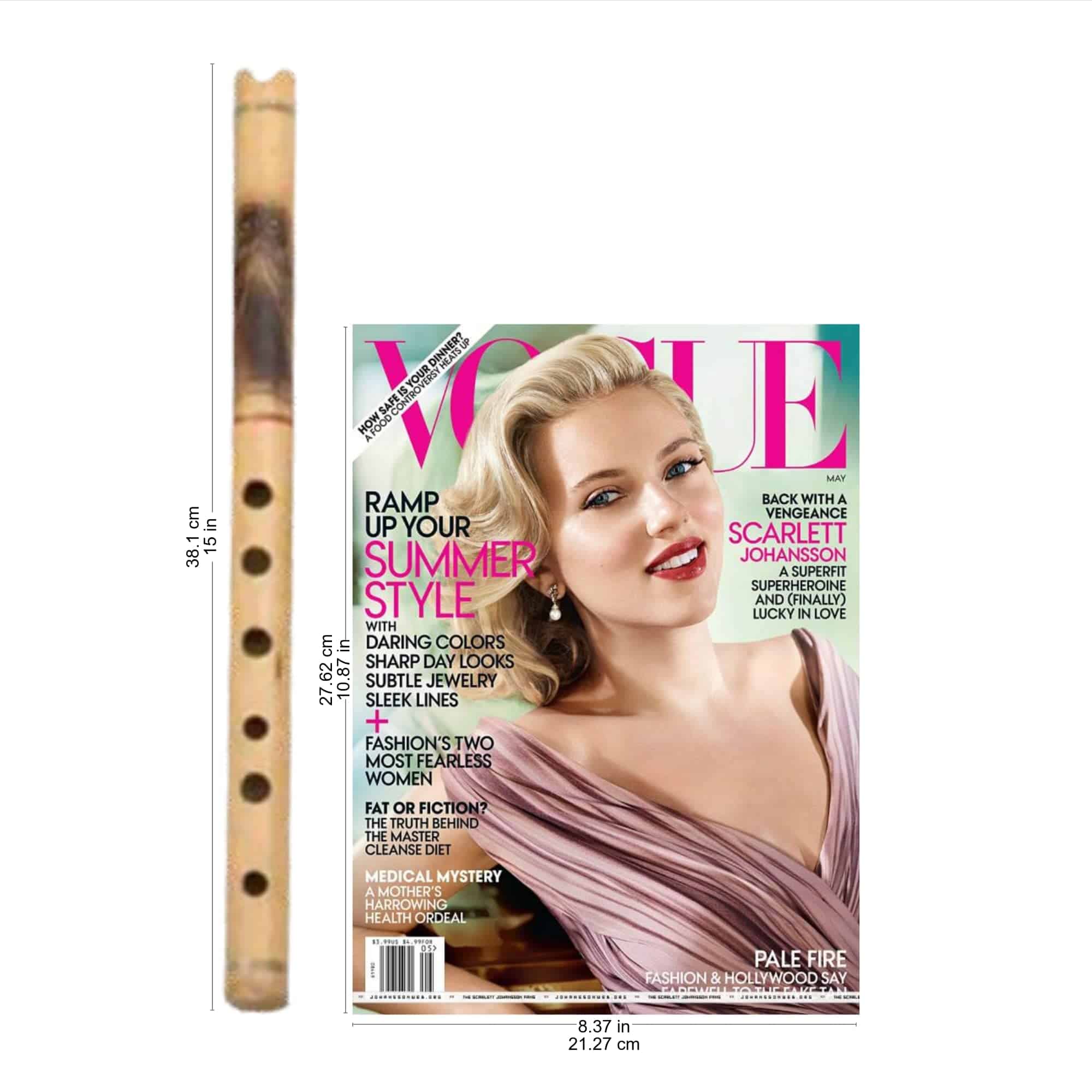 Quena Flauta Andina de Bambú NOVICA con Búho y Estuche - Imagen 7