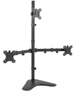 Soporte de monitor de computadora de brazo triple VIVO LCD