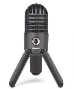 Micrófono de Estudio USB Samson Meteor (Negro Titanio)