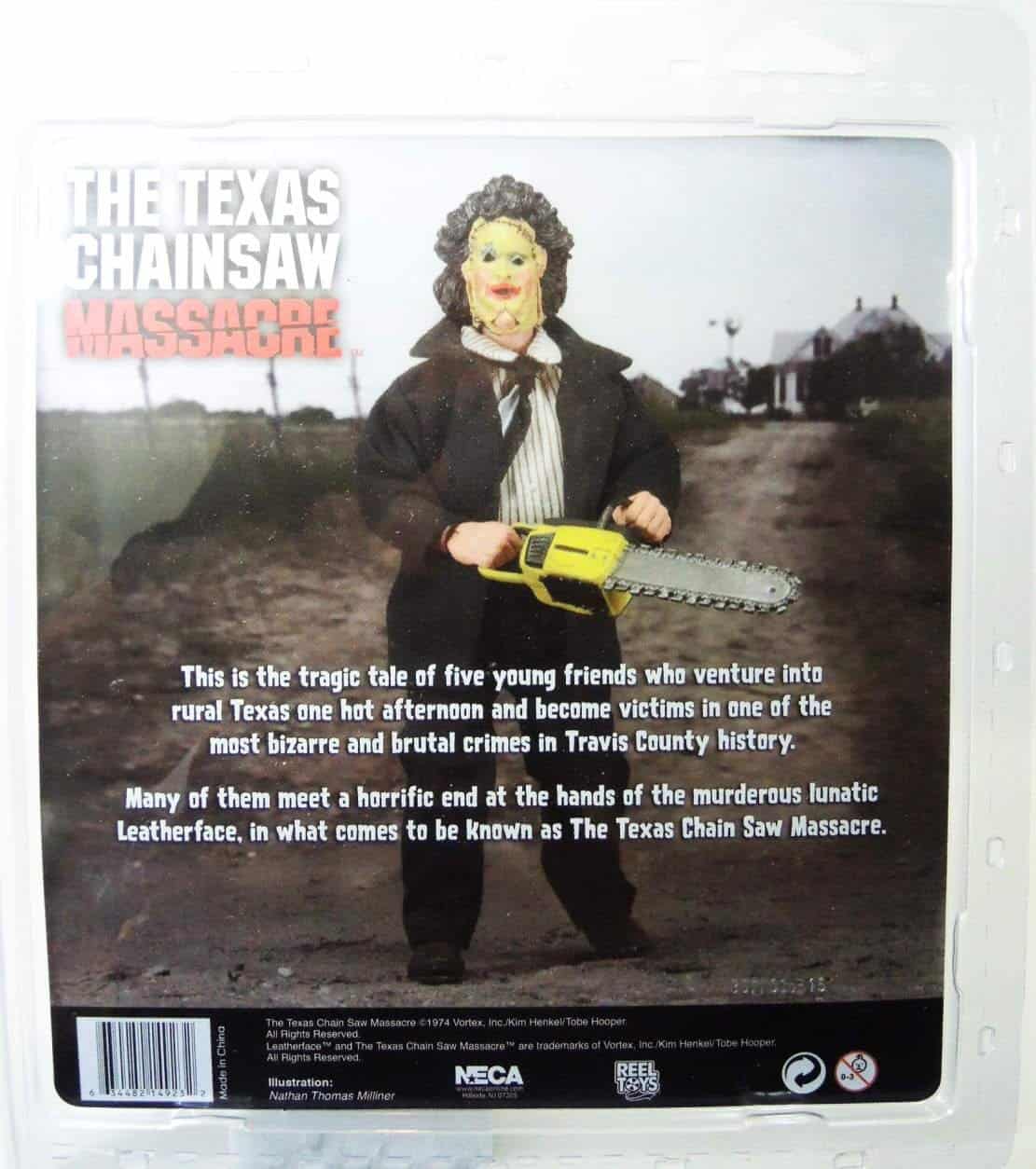 Figura NECA Texas Chainsaw Massacre Cloth de 8" de - Imagen 8