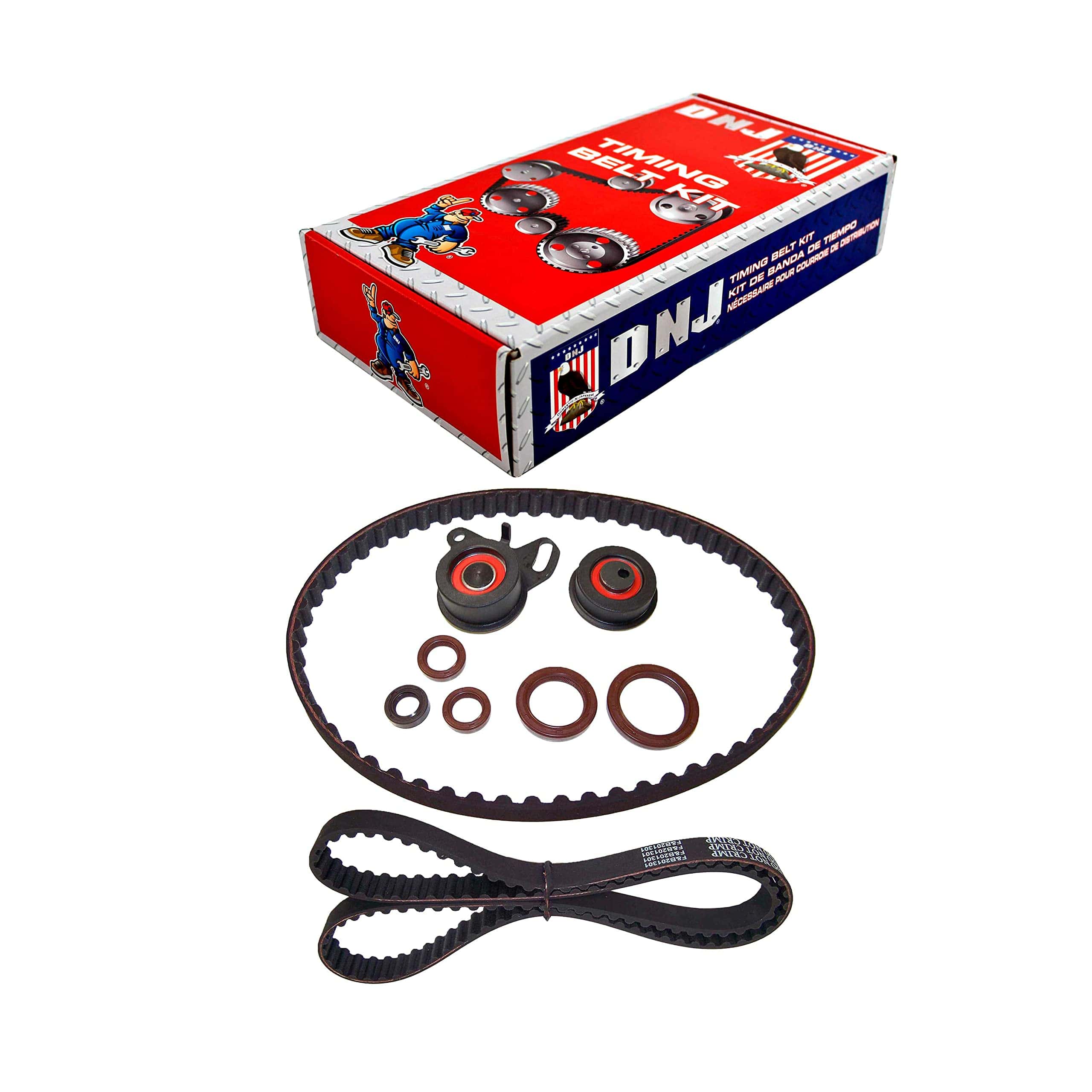 Kit de correa de tiempo DNJ TBK105 para 1983-1991 / Dodge,