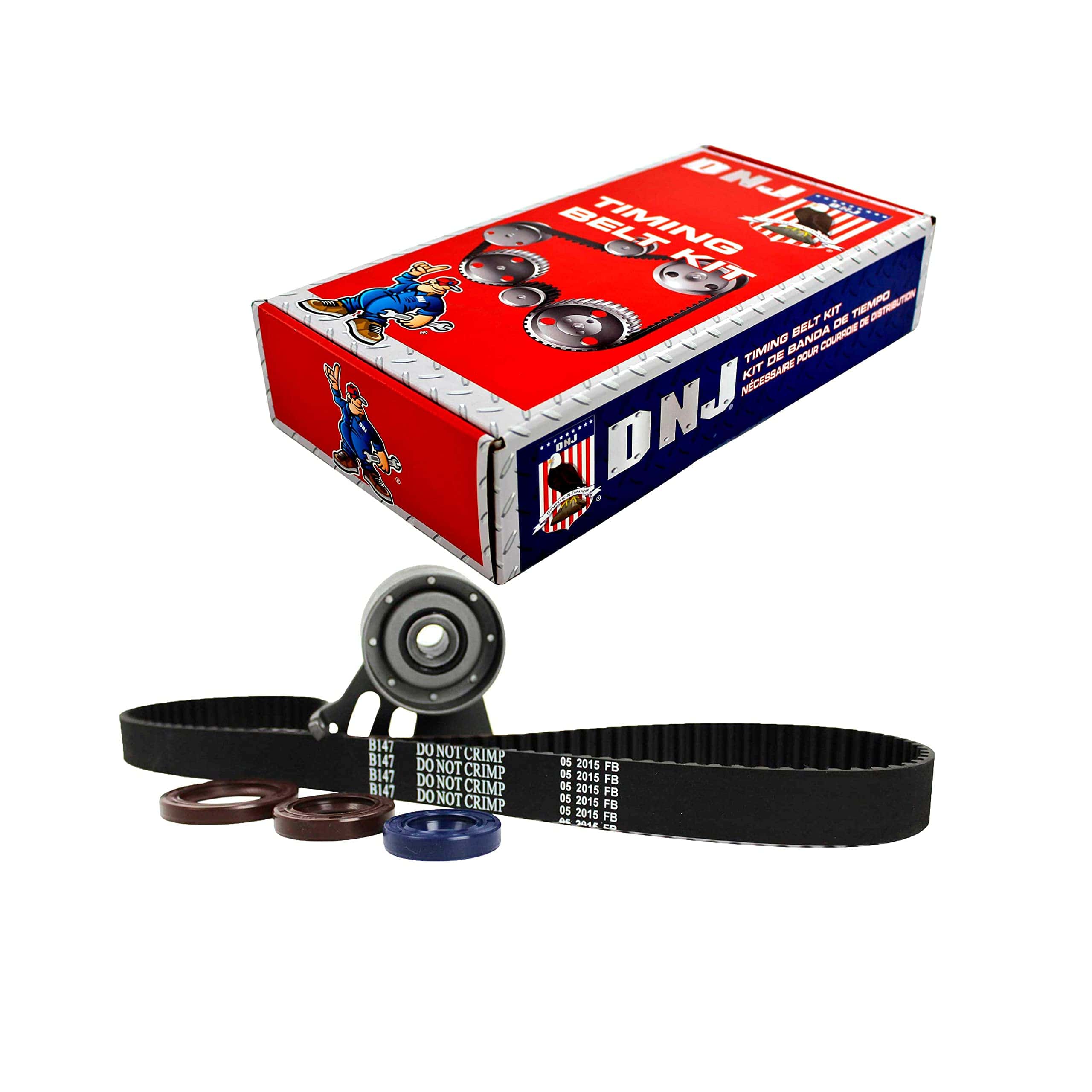 Kit de correa de tiempo DNJ TBK305 para Honda 1988-1997,