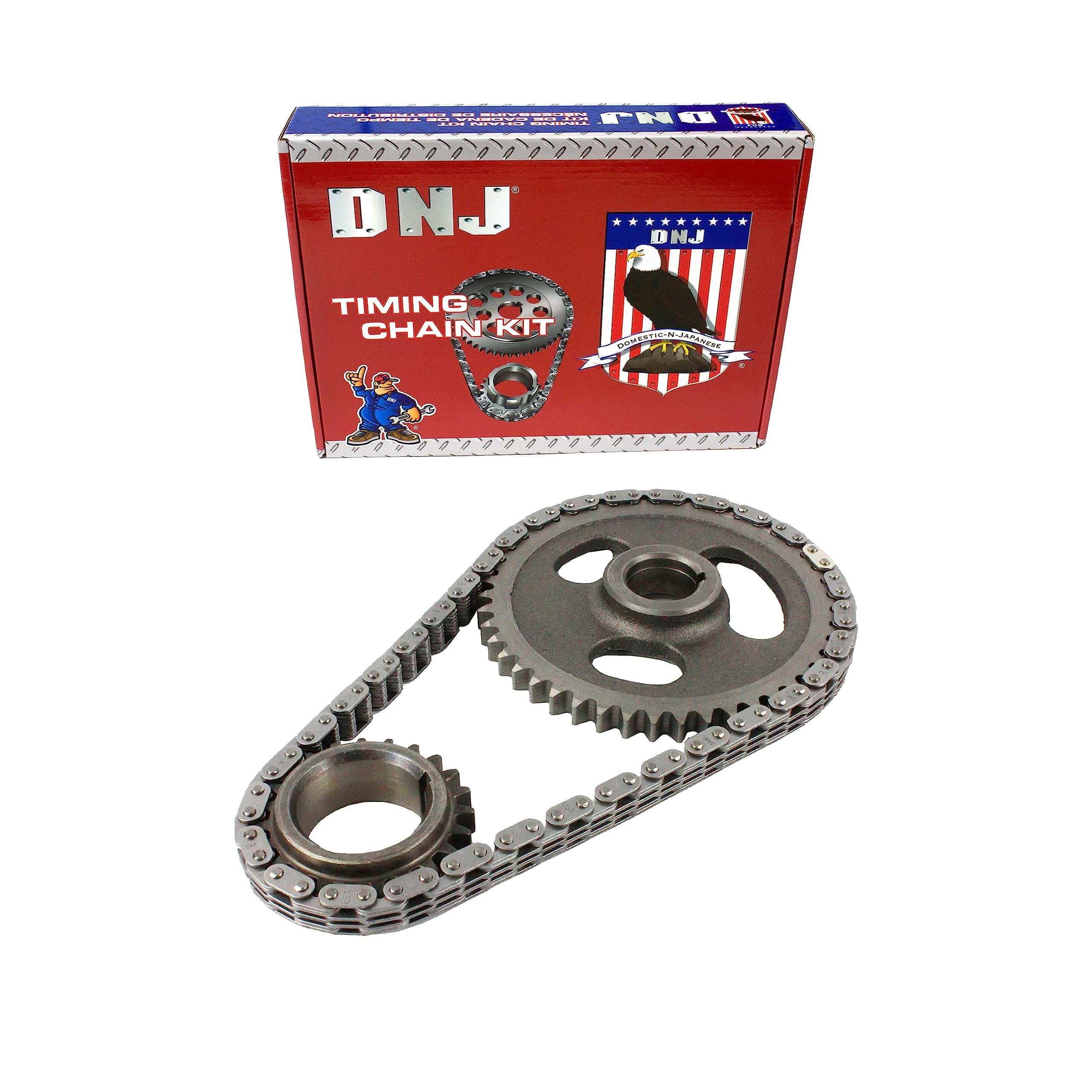 Kit de Cadena de Tiempo DNJ TK1153A para 76-92 / Chrysler,