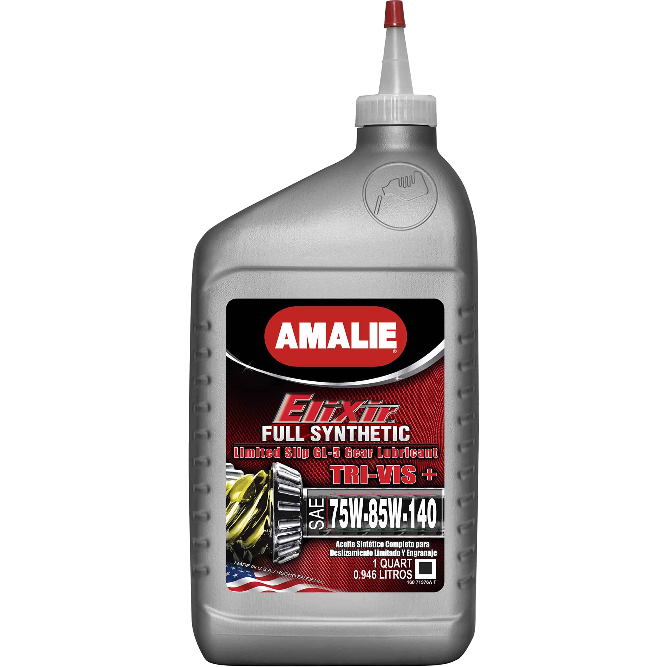 AMALIE Elixir Synthetic Tri-Vis Plus Limited Slip GL-5 - Imagen 3