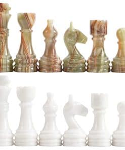 Figuras de ajedrez de mármol Radicaln 3.5'' pulgadas