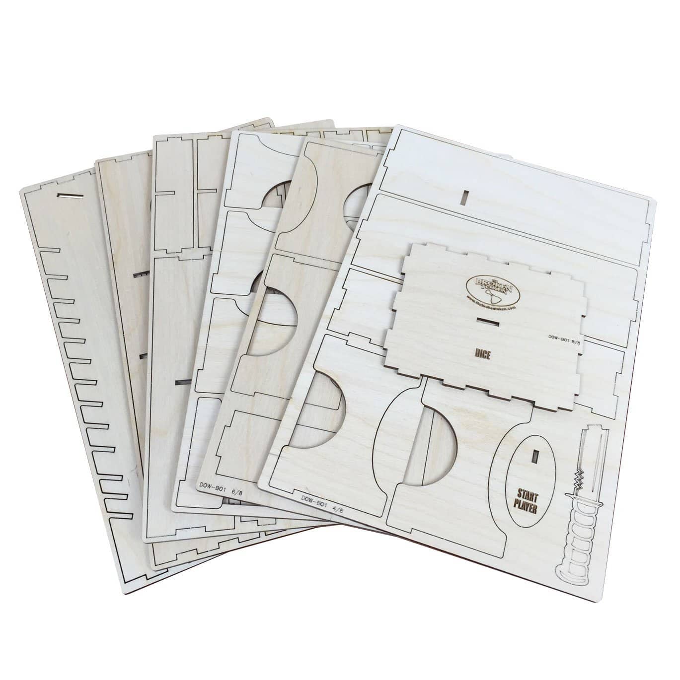 Organizador de juego de mesa The Broken Token - Compatible - Imagen 3