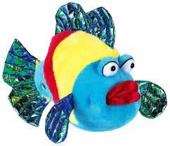Peluche Webkinz Pucker Fish de Julio, Mascota del Mes por