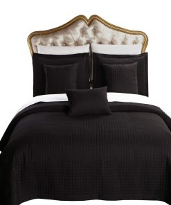 Juego de Cubrecama Acolchado y Suave con Estilo a Cuadros