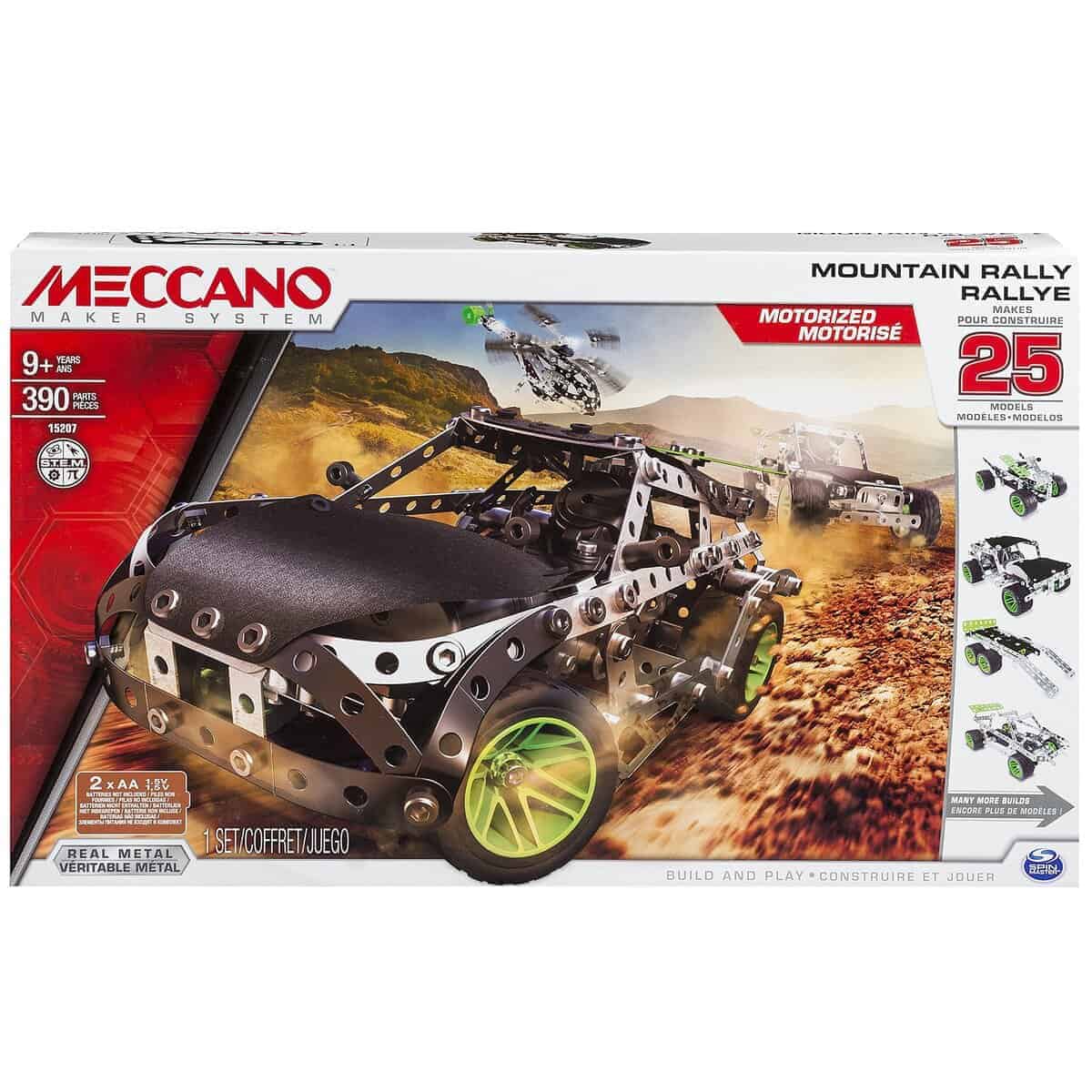 Meccano Erector, Vehículo de Rally Motorizado de Montaña, - Imagen 7