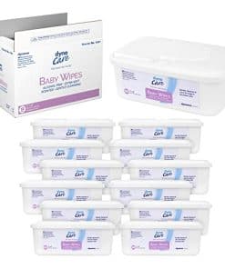 Paquete de 960 pañales sin alcohol para bebé Dynarex 1311,