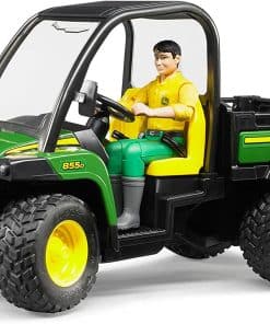 Bruder 09812 John Deere Gator XUV 855D con Conductor