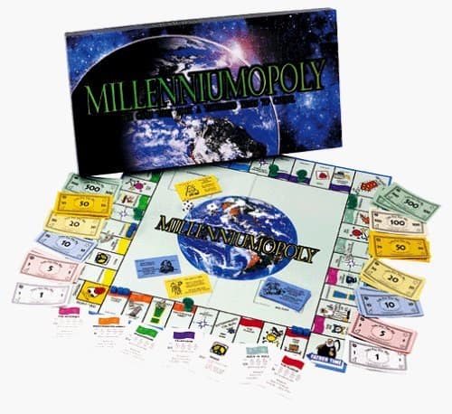 Tablero de Juego Monopolio Millenniumopoly - Retirado por