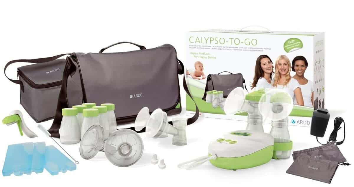 Extractor de leche eléctrico doble Ardo Calypso-to-Go.