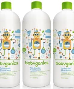 Babyganics Foaming Dish and Bottle Soap Refill, sin