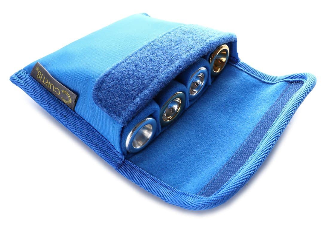 Estuche de Cuatro Trompetas Curtis One Size Azul Cielo - Imagen 3