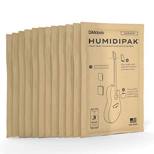 Paquetes Humidificadores para Guitarra D'Addario - Sistema