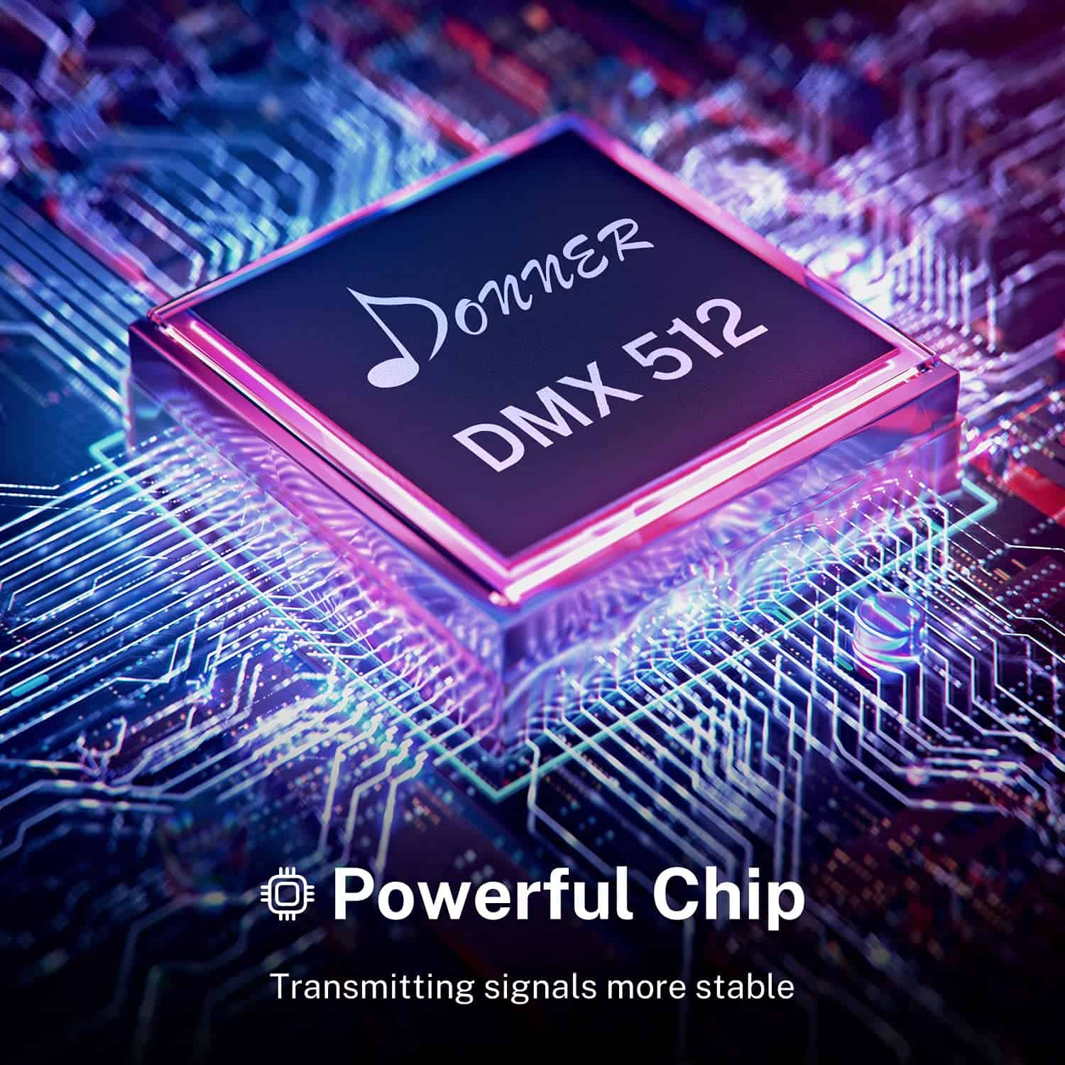 Controlador Inalámbrico DMX512 Donner Transmisor Receptor - Imagen 8