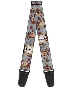 Correa de guitarra Buckle-Down - Tasmanian Devil -Gris Swirl