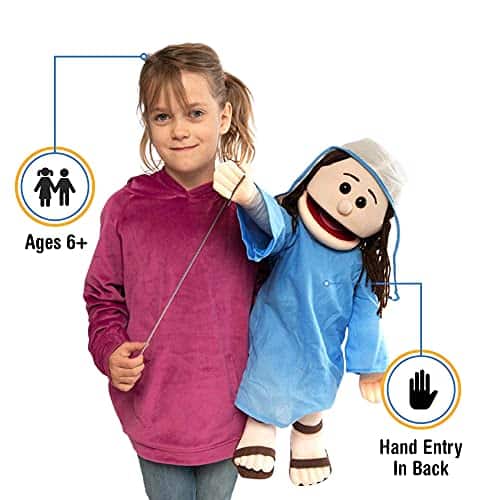 María de 25 pulgadas, títere de cuerpo completo de - Imagen 3