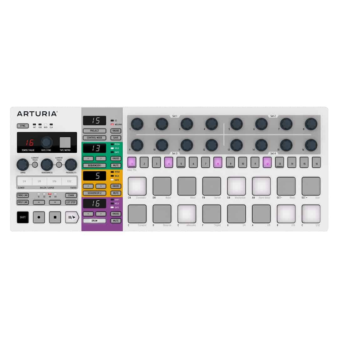 Controlador y Secuenciador Arturia BeatStep Pro - Sensible