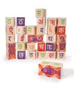 Bloques de Hindi de Tío Goose - Hechos en los EE. UU.