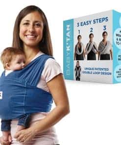 Portabebés Baby K'tan Original: Fácil de poner, suave, sin