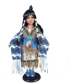 Jmisa Muñeca India de Porcelana de 18"