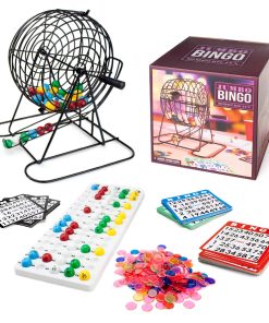 Juego de Bingo Royal Bingo Supplies Jumbo para Adultos,